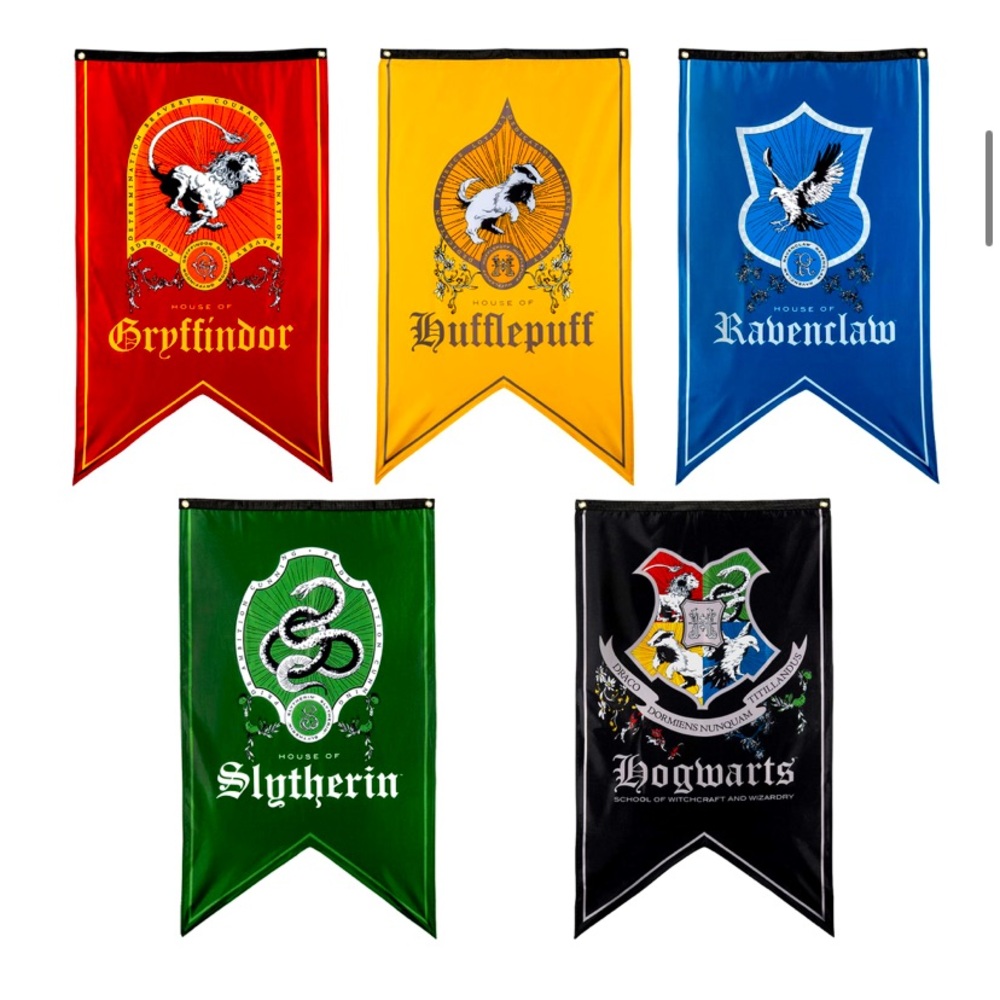 All 5 Harry Potter banners